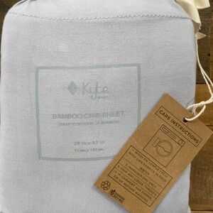 Kyte BABY Bamboo Crib Sheet in Gray